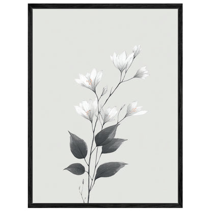 Zarte Kirschblüten Leinwandbild