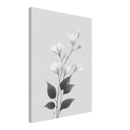 Zarte Kirschblüten Leinwandbild