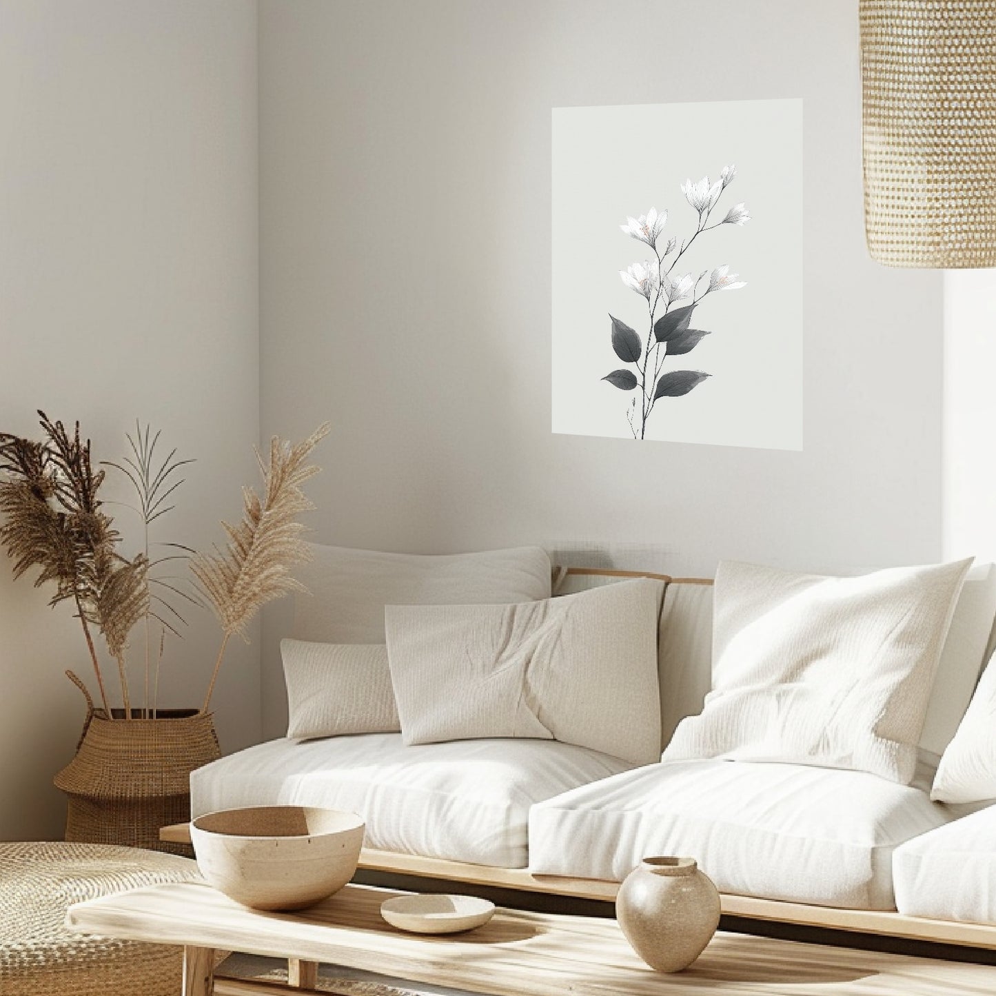 Zarte Kirschblüten Poster