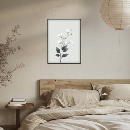 Zarte Kirschblüten Leinwandbild