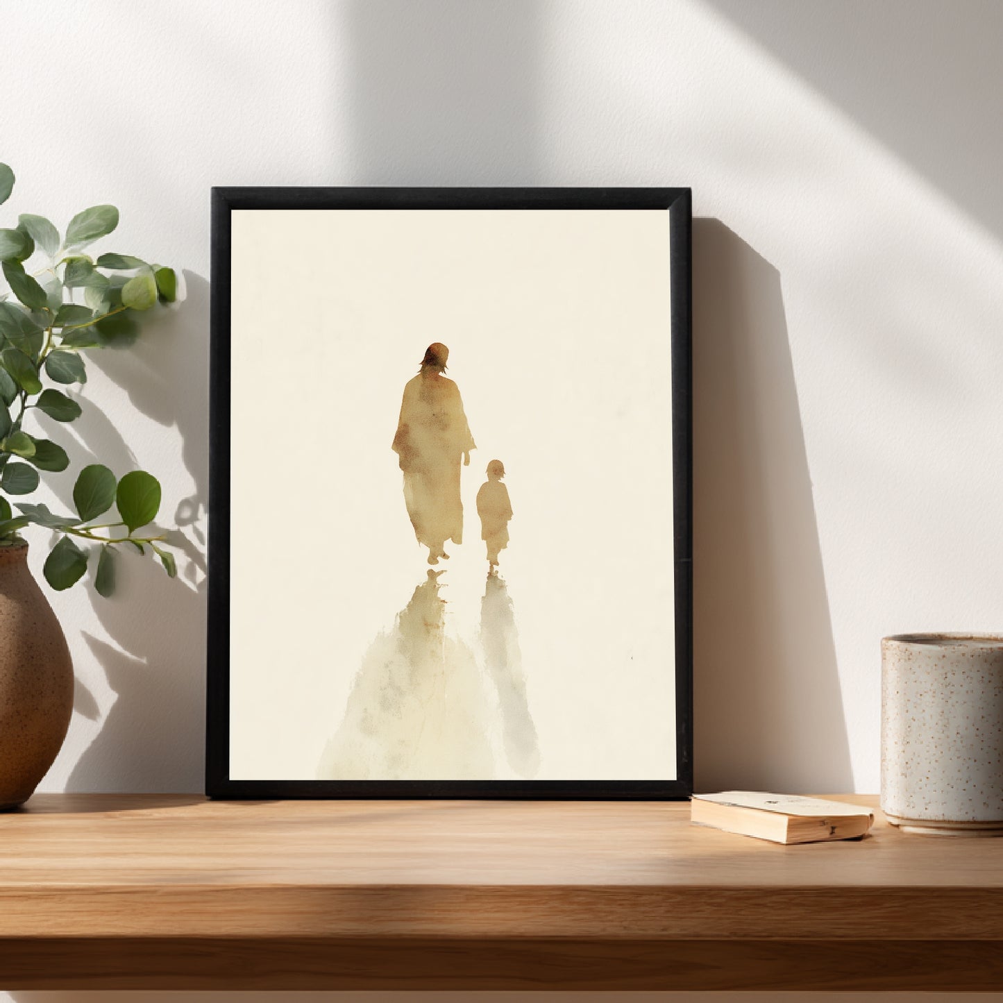 Jesus mit Kind Poster