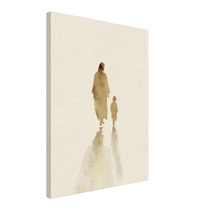 Jesus mit Kind Leinwandbild