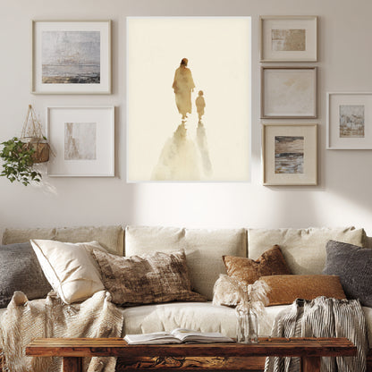 Jesus mit Kind Poster