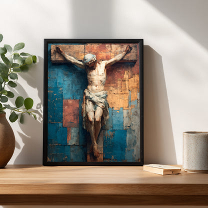 Kreuzigung Jesu Poster