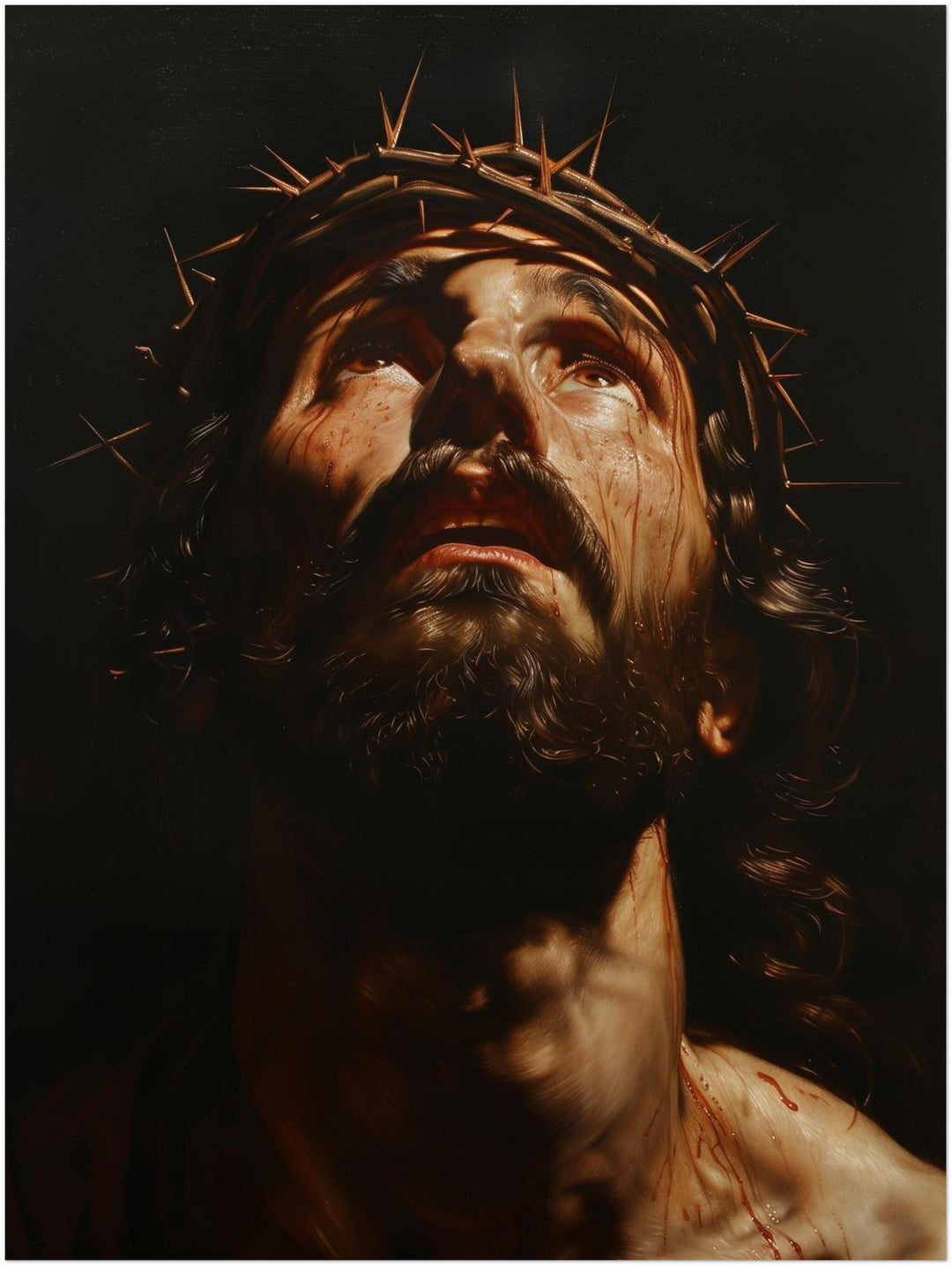 Leidender Jesus spirituell – Wandkunst