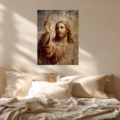 Segnender Jesus Poster