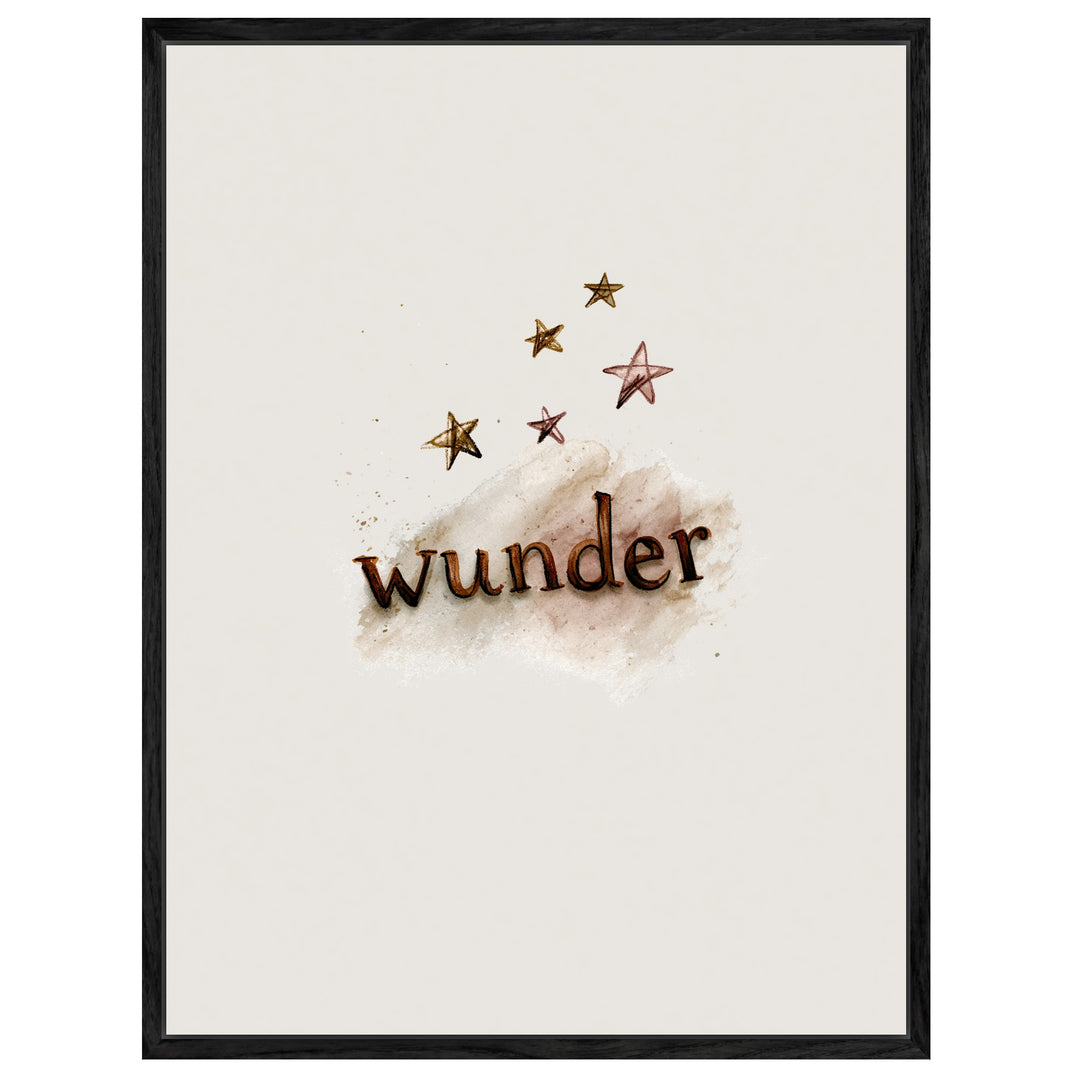 Wunder mit Sternen Leinwandbild – Leinwandbild