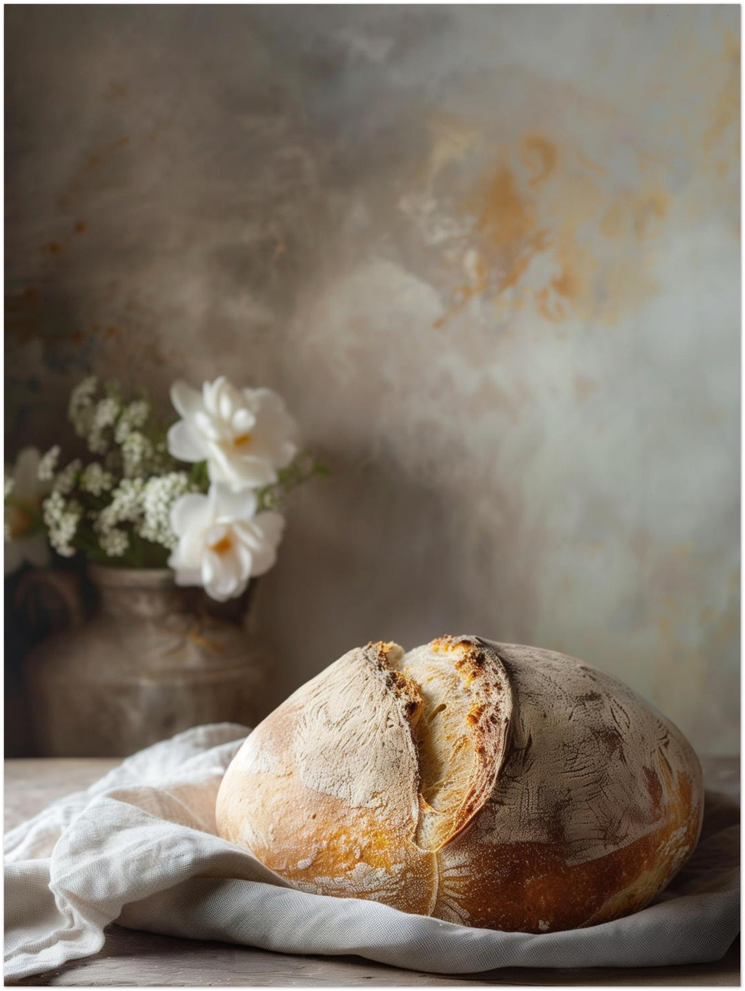 Rustikales Bauernbrot Kueche – Wandkunst