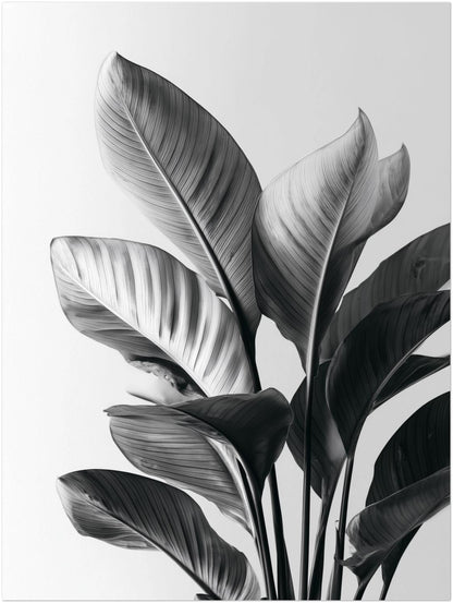 Aufrechte große Blätter Poster