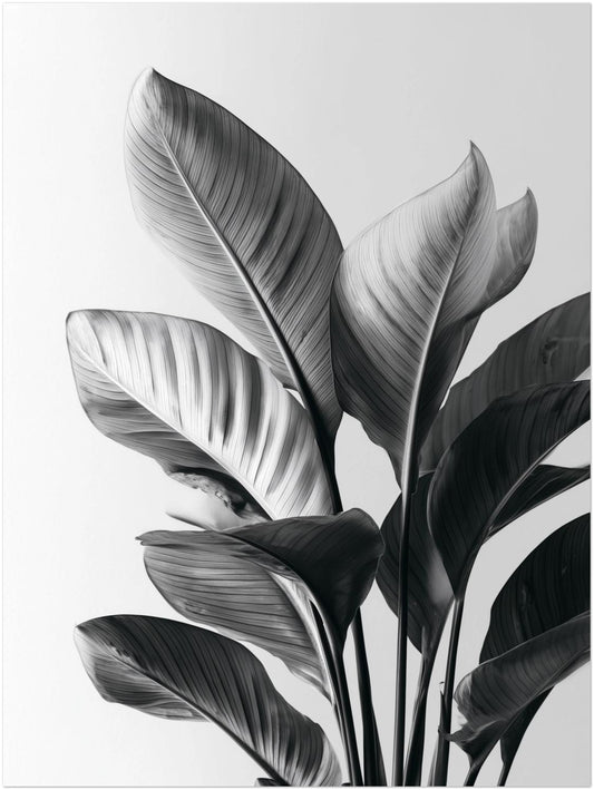 Aufrechte große Blätter Poster