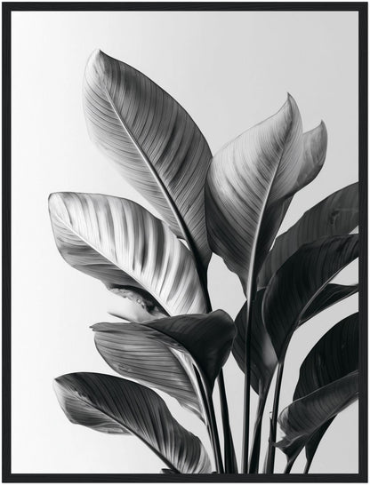 Aufrechte große Blätter Poster