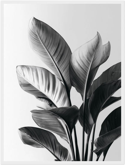 Aufrechte große Blätter Poster