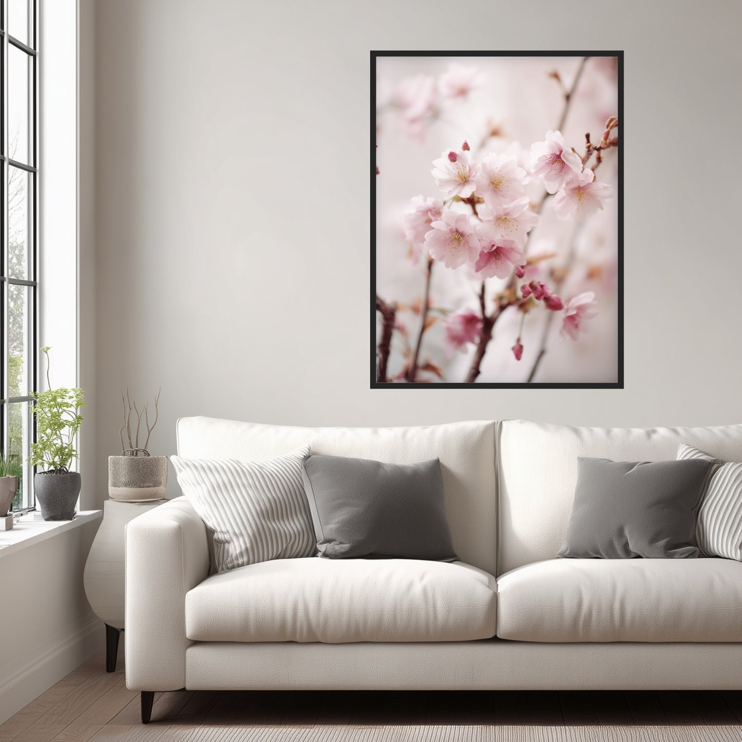 Blühende Kirschzweige Poster