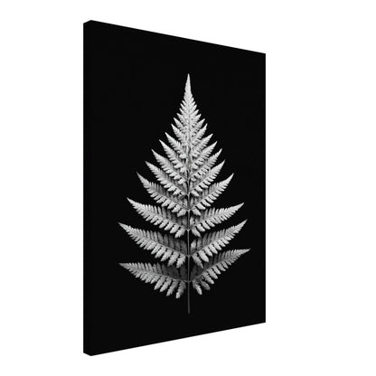Farnblatt Symmetrie Leinwandbild