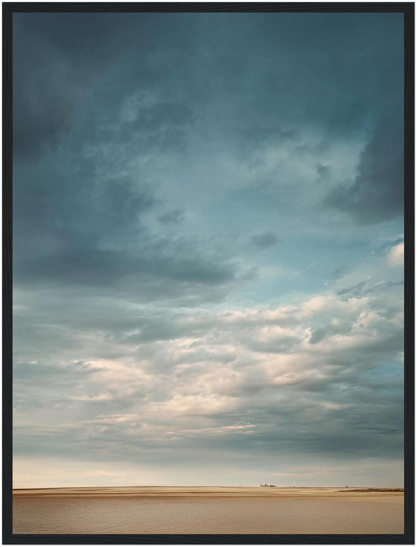 Himmel Weite Ebene Poster