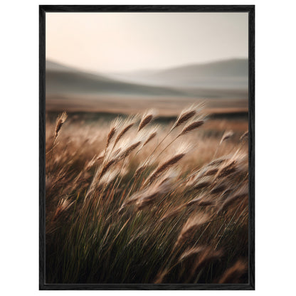 Hohes Gras im Wind Leinwandbild