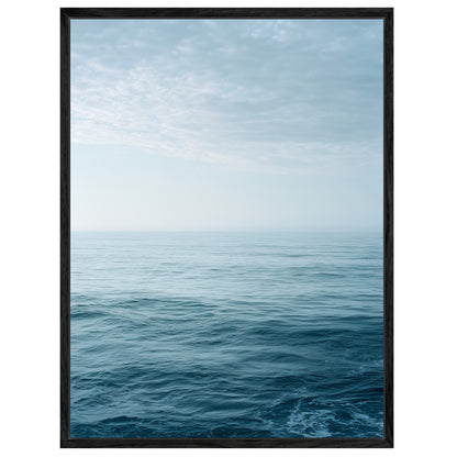 Leichte Wellen am Horizont Leinwandbild