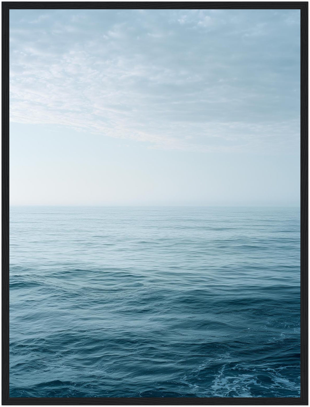 Leichte Wellen am Horizont Poster abstrakt – mattes Kunstdruck-Papier – Ansicht 5