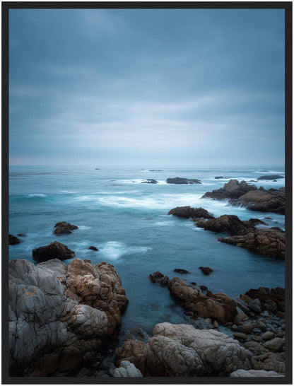 Ruhige Steinküste Poster