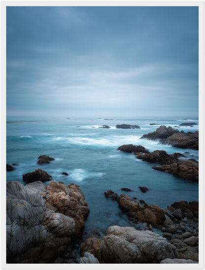 Ruhige Steinküste Poster