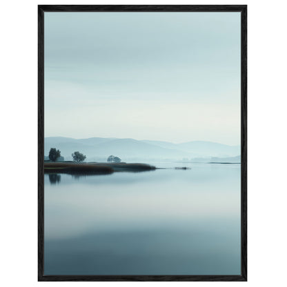 Spiegelnder See Ruhe Leinwandbild