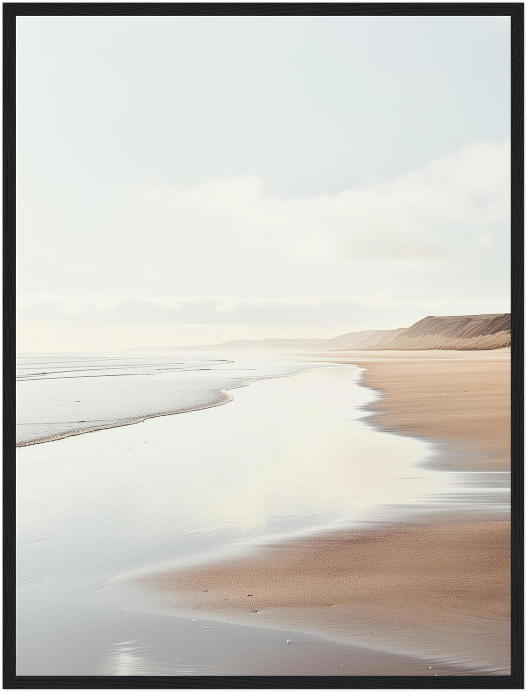 Strandlandschaft am Abend Poster Landschaft – mattes Kunstdruck-Papier – Ansicht 6