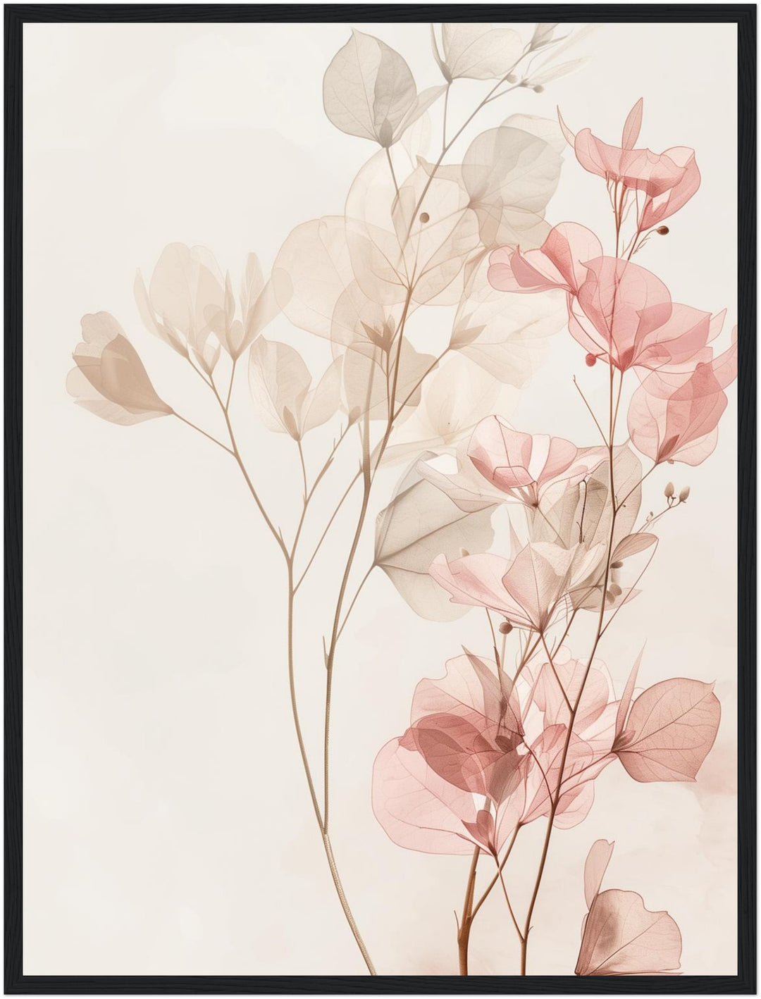 Zarte Blütenimpression Poster Landschaft – mattes Kunstdruck-Papier – Ansicht 5