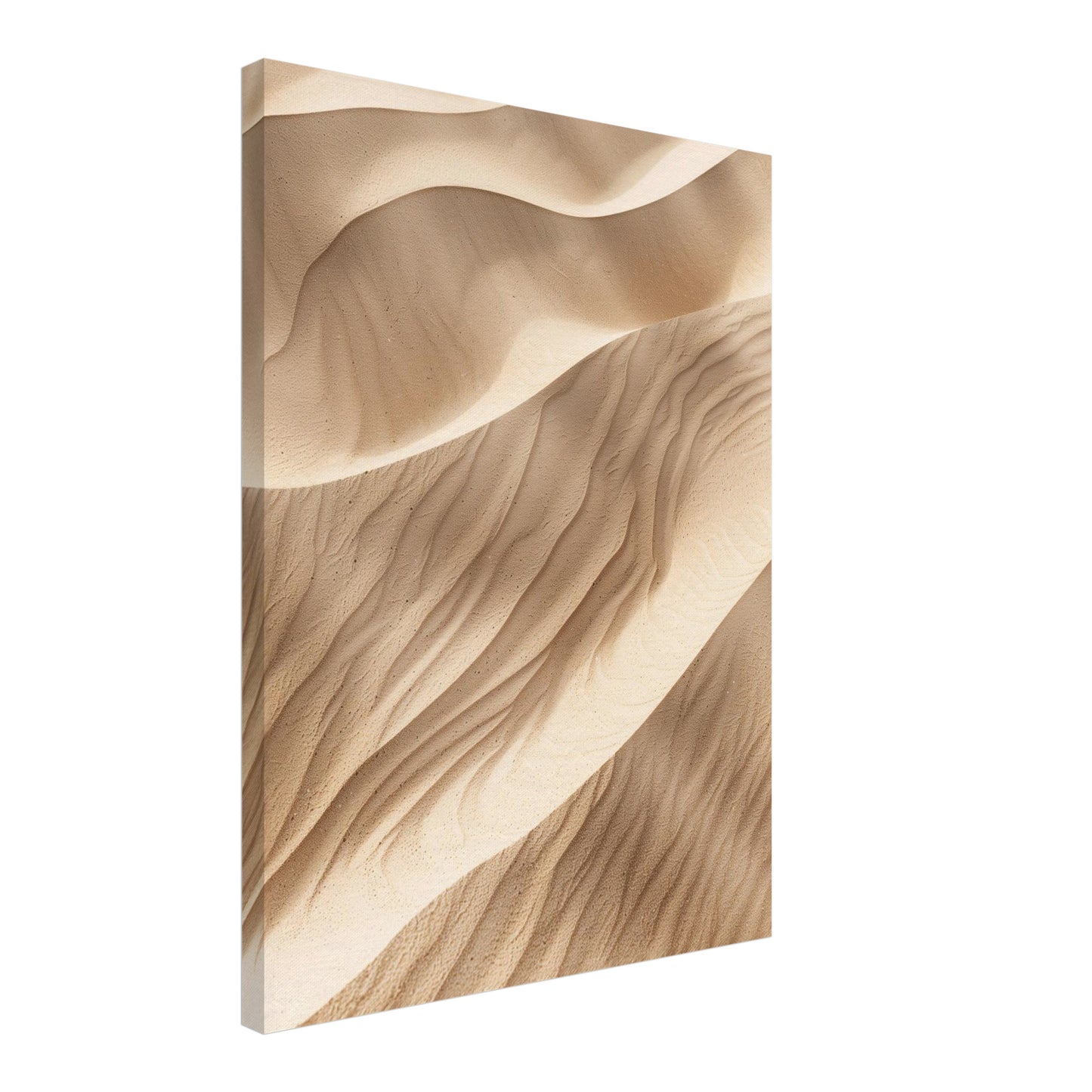 Sanfte Sanddünen im Licht Leinwandbild