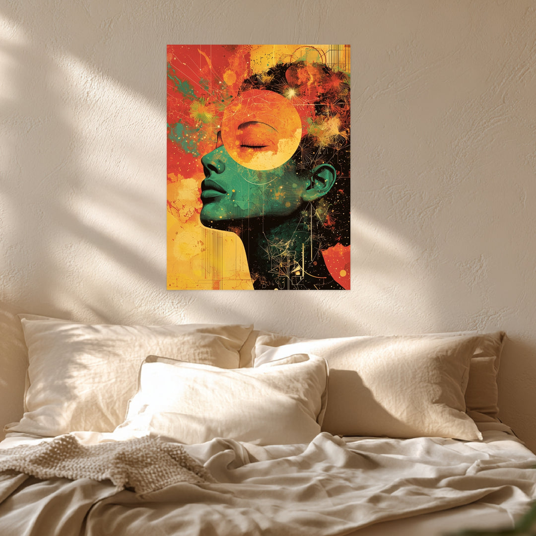 Innere Harmonie Poster spirituell – mattes Kunstdruck-Papier – Ansicht 3