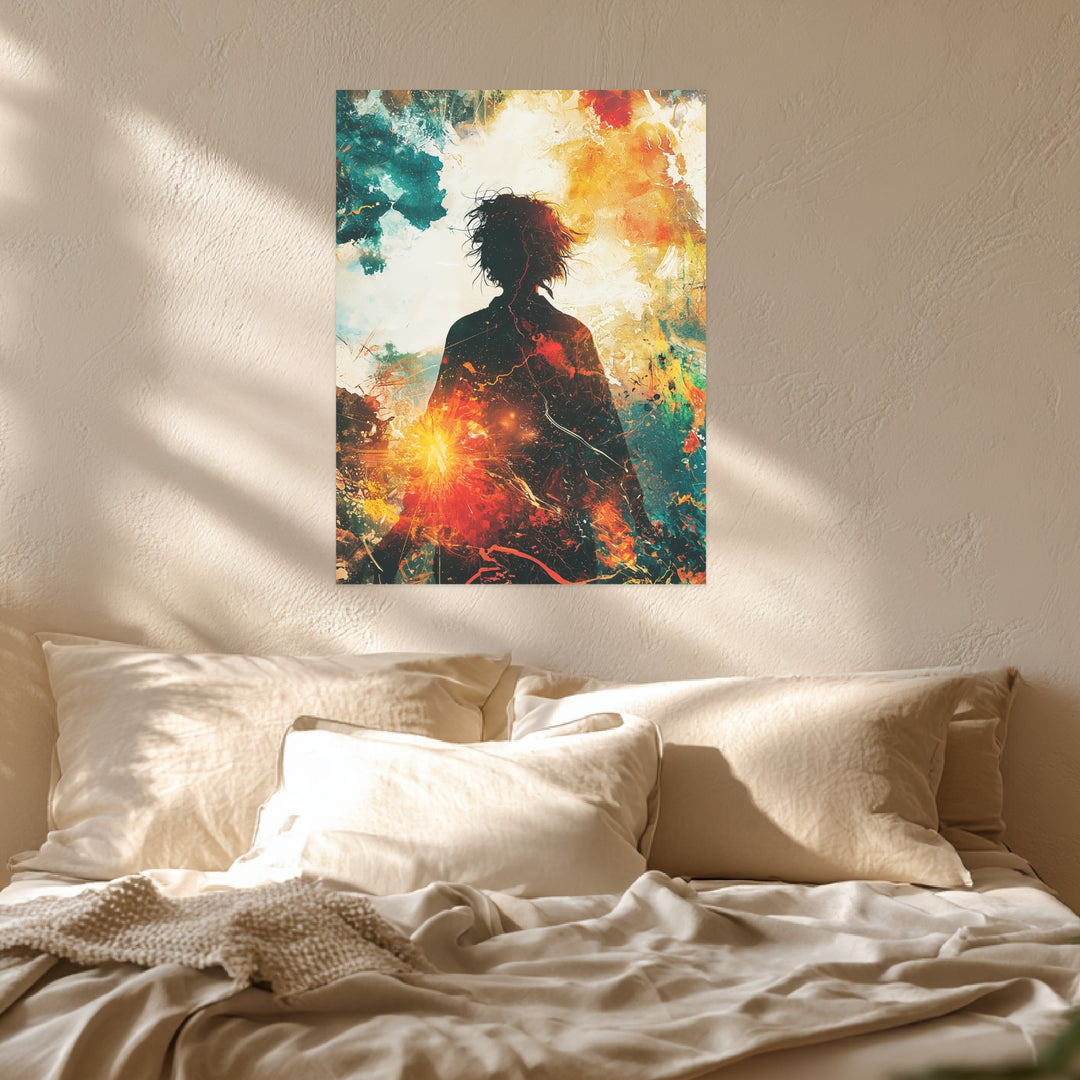 Kraft der Farben Poster spirituell – mattes Kunstdruck-Papier – Ansicht 3