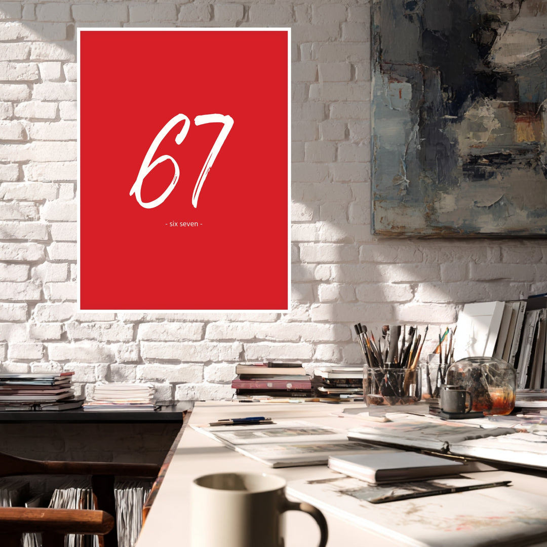 67 Vol. 1 Poster Trends – mattes Kunstdruck-Papier – Ansicht 4