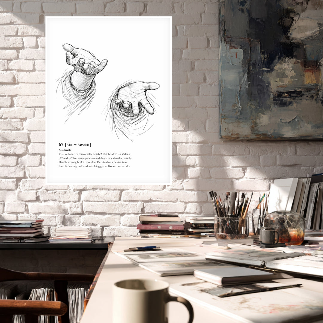 67 Vol. 2 Poster Trends – mattes Kunstdruck-Papier – Ansicht 4
