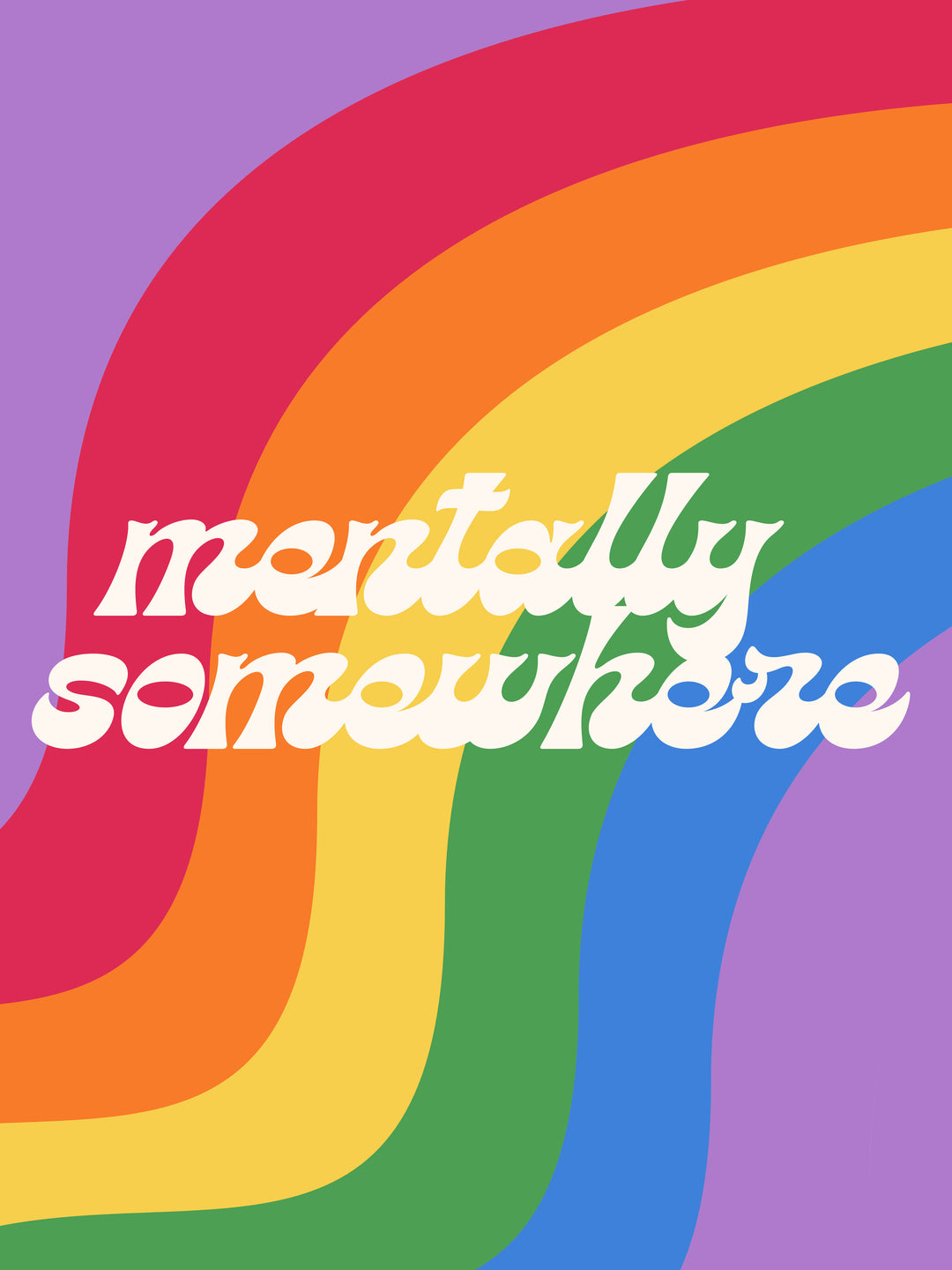 Mentally Somewhere  – Wandkunst