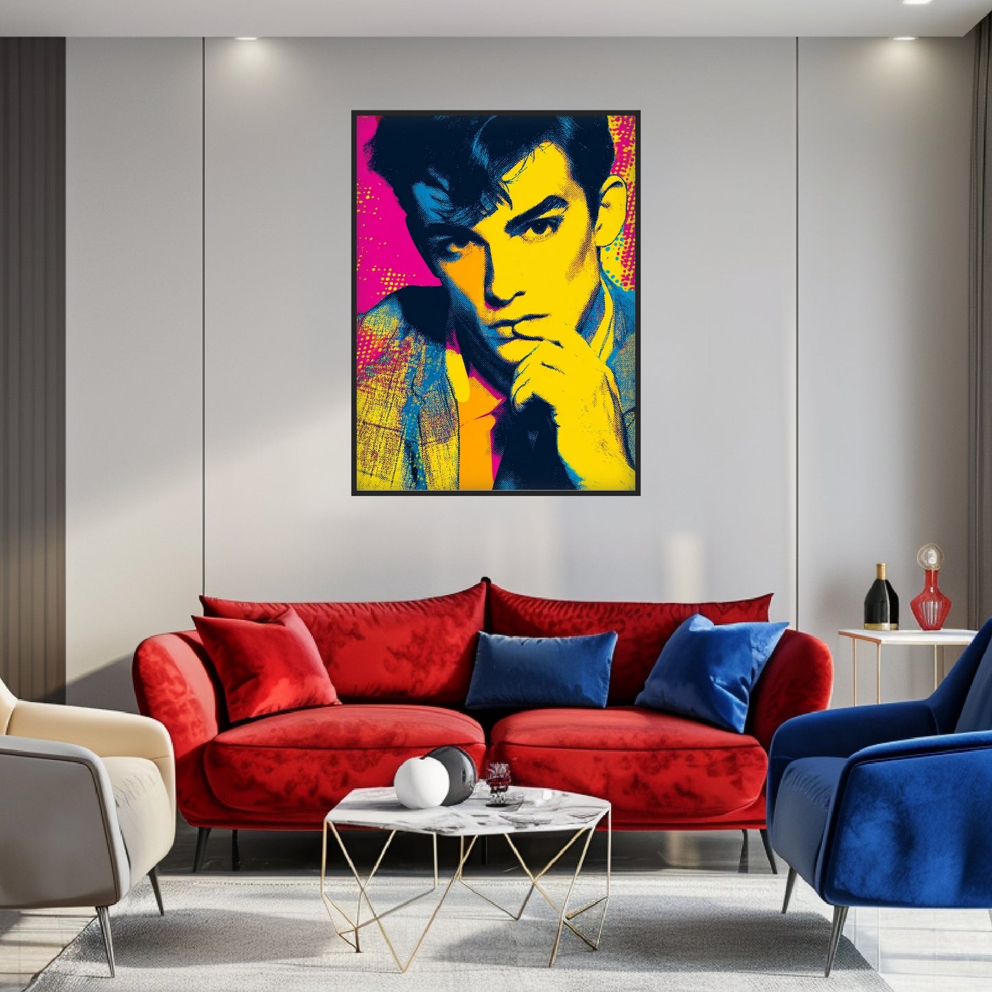 Nachdenklicher Mann Poster