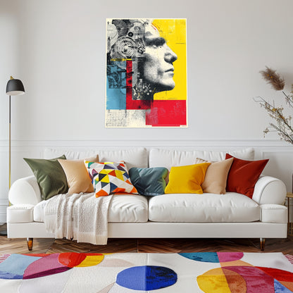 Roboter Mensch Fusion Poster