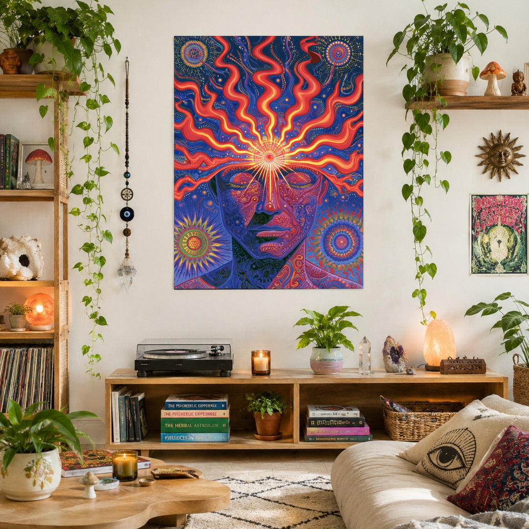 Drittes Auge erwacht Poster – Ohne Rahmen – Produktfoto