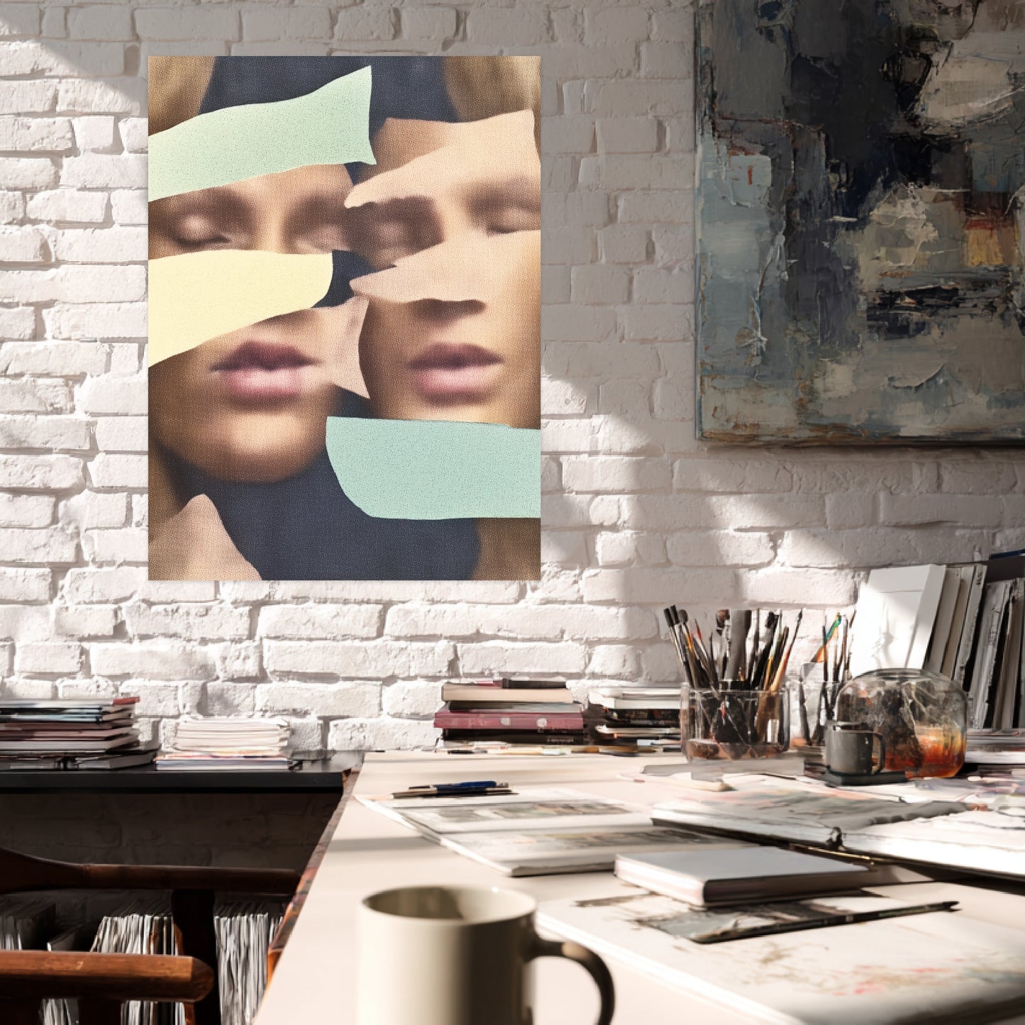 Zerissene Gesichter Poster