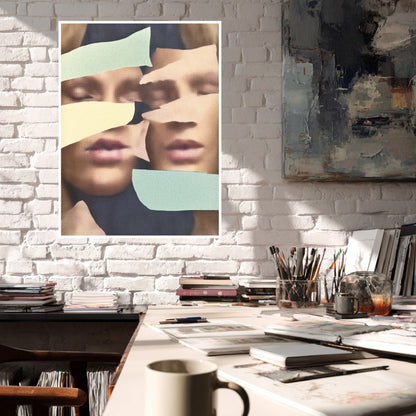 Zerissene Gesichter Poster