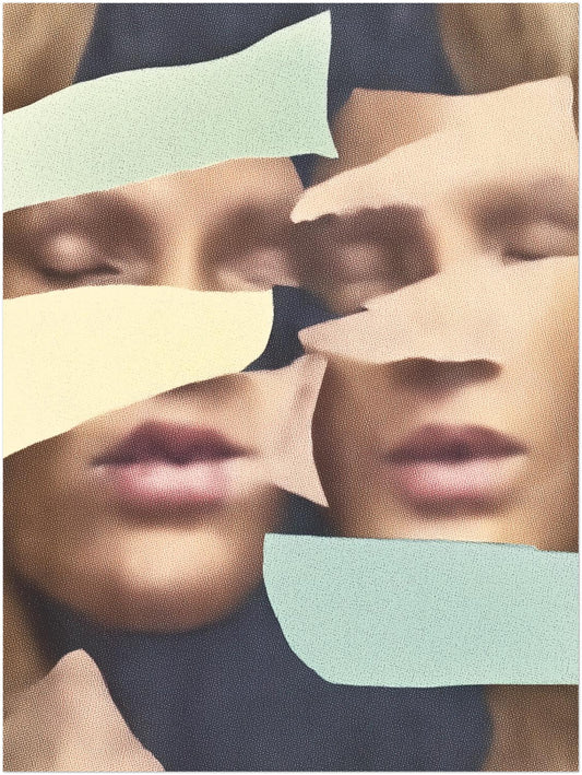 Zerissene Gesichter Poster