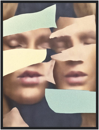 Zerissene Gesichter Poster