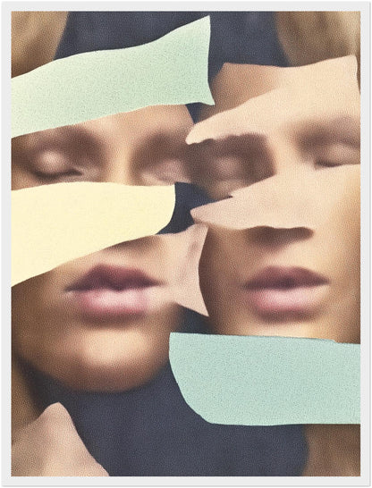 Zerissene Gesichter Poster