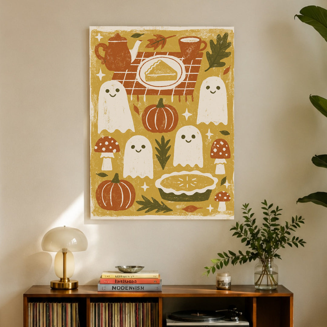 Geister im Herbst Poster – Ohne Rahmen – Produktfoto