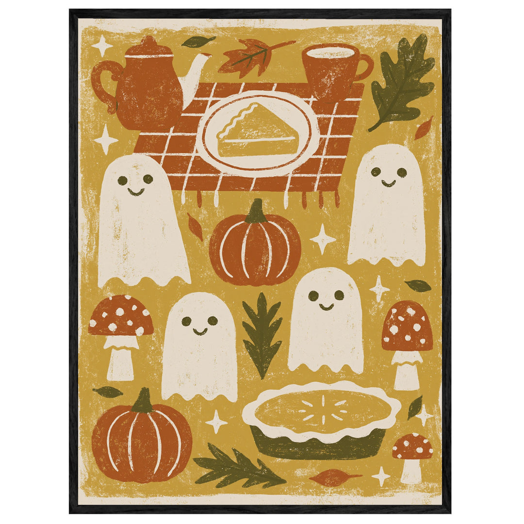 Geister im Herbst Leinwandbild – Leinwandbild