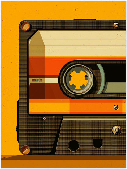 Halbe Audiokassette Poster