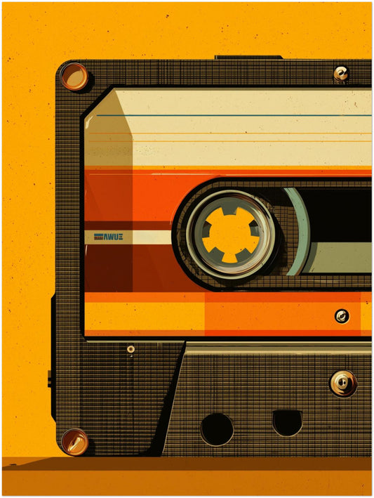 Halbe Audiokassette Poster