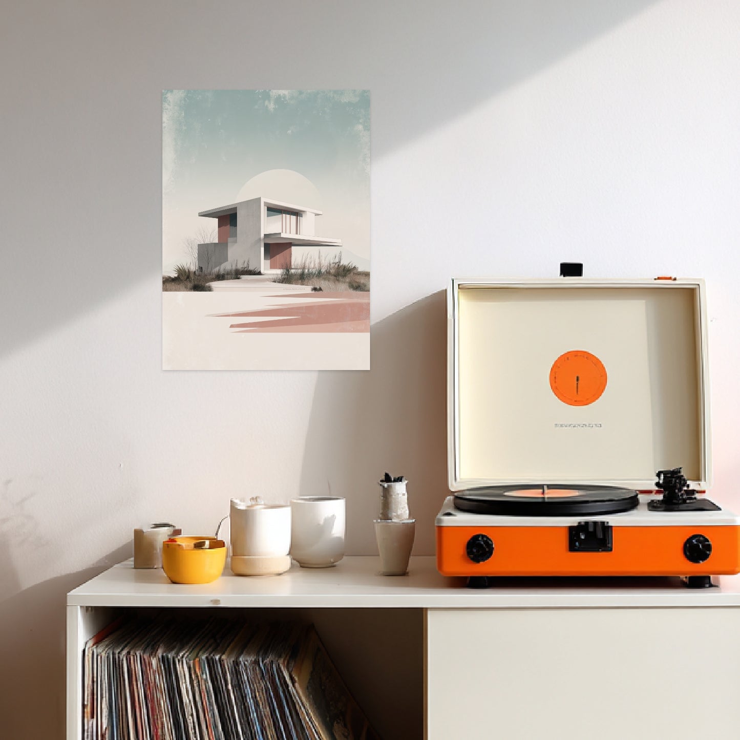 Modernes Haus Poster