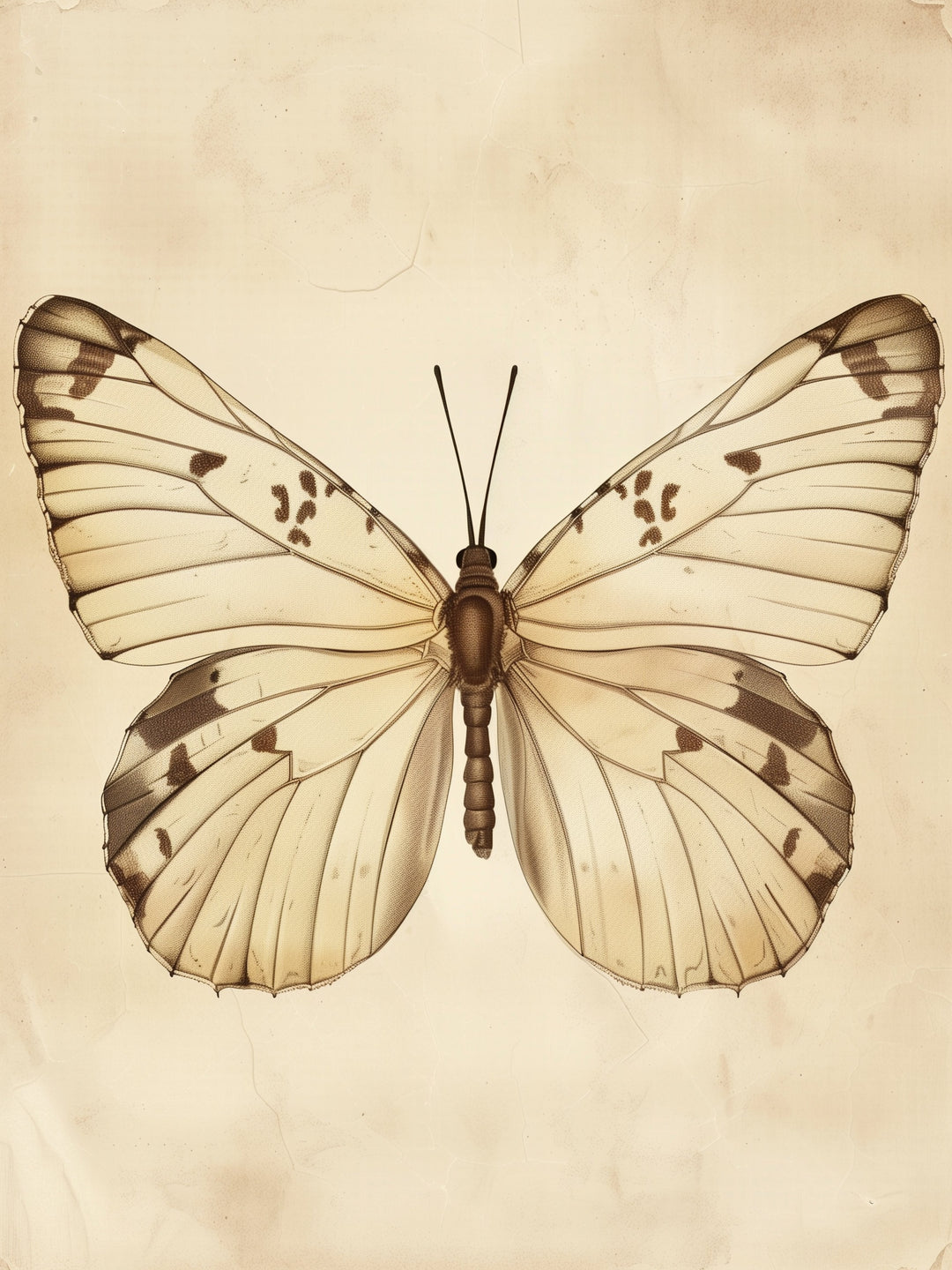 Schmetterling Vintage – Wandkunst