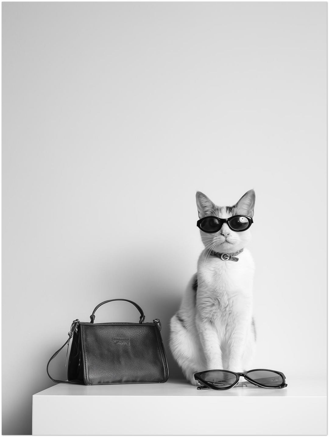 Designer Katze abstrakt – Wandkunst