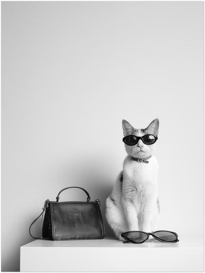 Designer Katze Poster