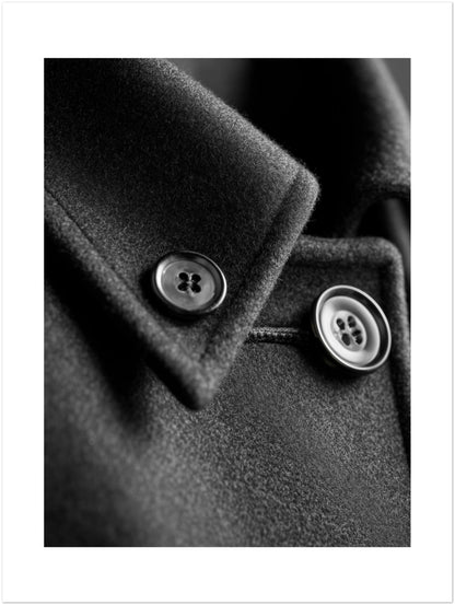 Mantelknöpfe Detail Poster